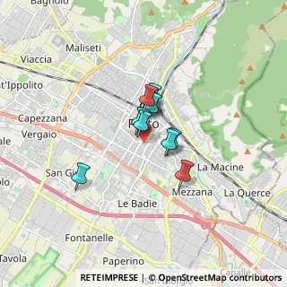 Mappa Via F.lli Giachetti, 59100 Prato PO, Italia (0.97)