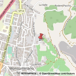 Mappa Via Perincolle, 131, 51015 Monsummano Terme, Pistoia (Toscana)