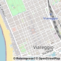 Kaart Viareggio