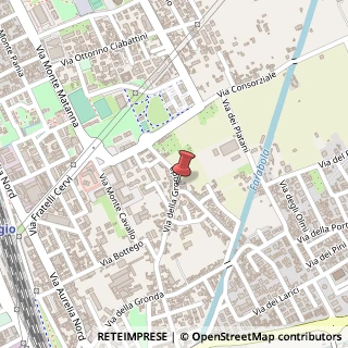 Mappa Via della Gronda, 154, 55049 Viareggio, Lucca (Toscana)