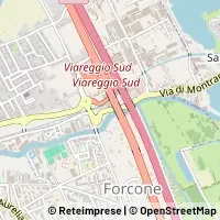 Kaart Viareggio