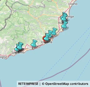 Mappa Via Felice Cascione, 18038 Sanremo IM, Italia (13.38615)