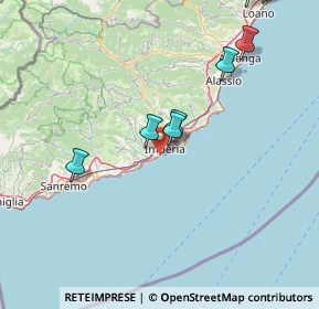 Mappa Via Felice Cascione, 18038 Sanremo IM, Italia (24.98909)