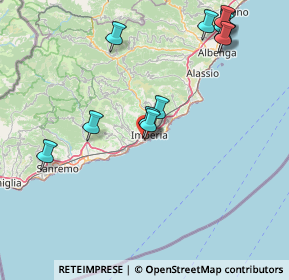 Mappa Via Felice Cascione, 18038 Sanremo IM, Italia (18.21833)