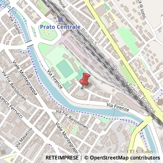 Mappa Via Alfredo Guarducci, 8, 59100 Prato, Prato (Toscana)