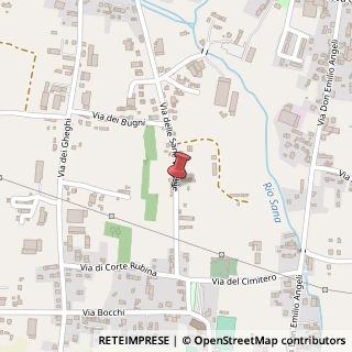 Mappa Via delle Sane Vecchie, 73, 55018 Capannori, Lucca (Toscana)