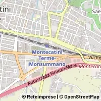 Hartă Montecatini Terme