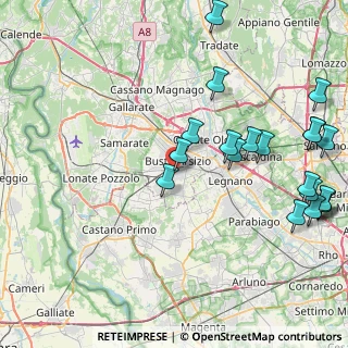 Mappa Via Sirmione, 21052 Busto Arsizio VA, Italia (10.395)