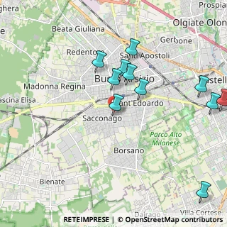 Mappa Via Sirmione, 21052 Busto Arsizio VA, Italia (2.15)