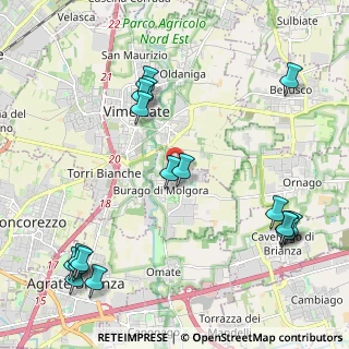 Mappa Via Dante Alighieri, 20875 Burago di Molgora MB, Italia (2.7)