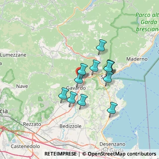 Mappa Via Ottolini, 25089 Villanuova Sul Clisi BS, Italia (5.40833)