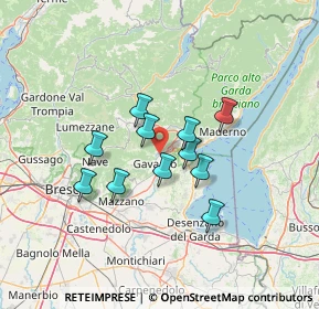 Mappa Via Ottolini, 25089 Villanuova Sul Clisi BS, Italia (10.29545)