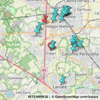 Mappa Via Badia, 21040 Origgio VA, Italia (2.276)