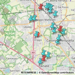 Mappa Via Badia, 21040 Origgio VA, Italia (2.5285)