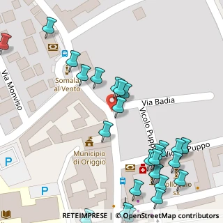 Mappa Via Badia, 21040 Origgio VA, Italia (0.07308)