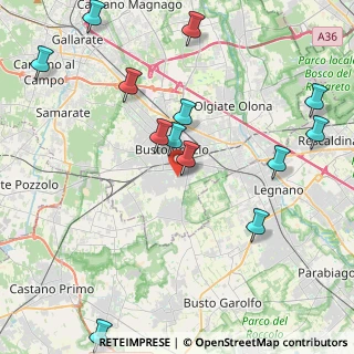 Mappa Via 5 Giornate, 21052 Busto Arsizio VA, Italia (4.94308)
