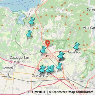 Mappa Via Ponte Nuovo, 25050 Rodengo-Saiano BS, Italia (4.19417)