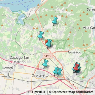 Mappa Via Ponte Nuovo, 25050 Rodengo-Saiano BS, Italia (4.615)