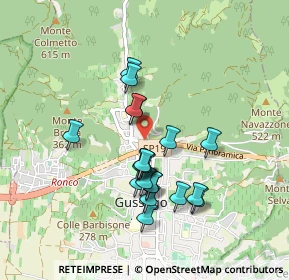 Mappa Via Fossa, 25064 Gussago BS, Italia (0.7645)