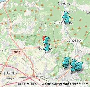 Mappa Via Fossa, 25064 Gussago BS, Italia (5.41846)