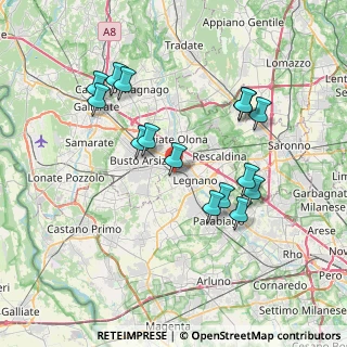 Mappa Via Amicizia, 20025 Legnano MI, Italia (7.188)