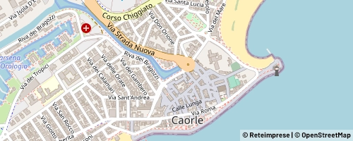 Mappa Caorle