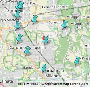 Mappa Via Tevere, 20031 Cesate MI, Italia (2.49273)