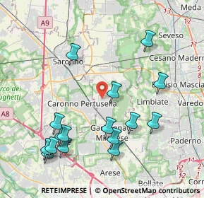 Mappa Via Tevere, 20031 Cesate MI, Italia (4.48875)