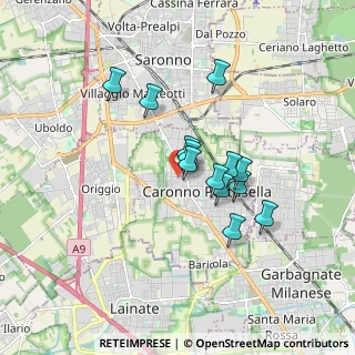 Mappa Via Borroni, 21042 Caronno Pertusella VA, Italia (1.34615)