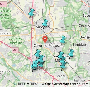 Mappa Via Borroni, 21042 Caronno Pertusella VA, Italia (4.31571)