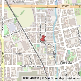 Mappa Via Italia, 30, 20039 Varedo, Monza e Brianza (Lombardia)