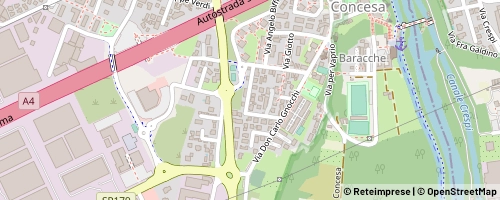 Mappa Trezzo sull’Adda