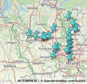 Mappa Via Giovanni da Legnano, 20025 Legnano MI, Italia (14.468)