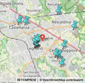 Mappa Via Giovanni da Legnano, 20025 Legnano MI, Italia (1.74929)