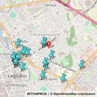 Mappa Via Giovanni da Legnano, 20025 Legnano MI, Italia (0.646)