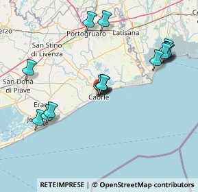 Mappa Via Largo Gandolfo, 30021 Caorle VE, Italia (15.88188)