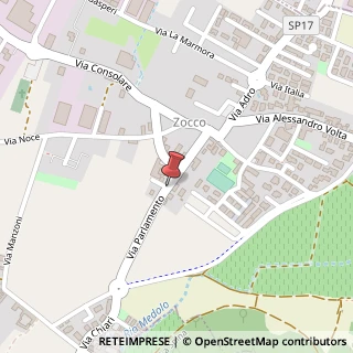 Mappa Via Parlamento,  13, 25030 Erbusco, Brescia (Lombardia)