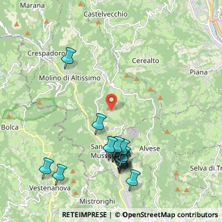 Mappa Via Santolini, 36070 San Pietro Mussolino VI, Italia (2.30444)