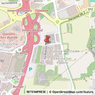 Mappa Via Rovereto,  3, 20059 Vimercate, Monza e Brianza (Lombardia)
