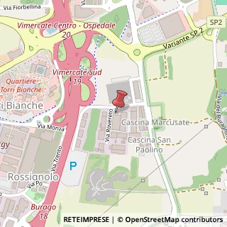 Mappa Via Rovereto, 3, 20871 Vimercate, Monza e Brianza (Lombardia)