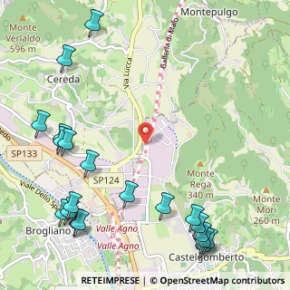 Mappa Via 4, 36070 Castelgomberto VI, Italia (1.54)
