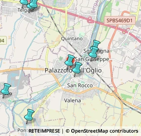 Mappa Via Galignani, 25036 Palazzolo sull'Oglio BS, Italia (2.975)