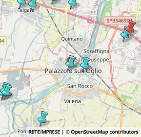 Mappa Via Galignani, 25036 Palazzolo sull'Oglio BS, Italia (3.44813)