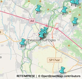 Mappa Via Galignani, 25036 Palazzolo sull'Oglio BS, Italia (6.82)