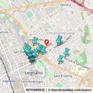 Mappa Via Cesare Cantù, 20025 Legnano MI, Italia (0.4315)