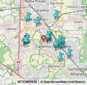 Mappa Vicolo Santa Lucia, 21042 Caronno Pertusella VA, Italia (1.50529)