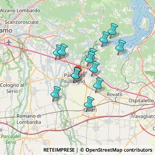 Mappa , 25036 Palazzolo sull'Oglio BS, Italia (5.83615)