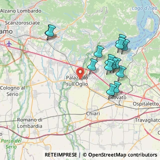 Mappa , 25036 Palazzolo sull'Oglio BS, Italia (7.81571)