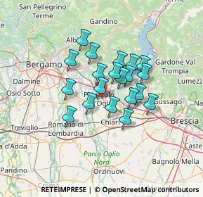Mappa , 25036 Palazzolo sull'Oglio BS, Italia (9.7065)