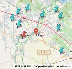 Mappa , 25036 Palazzolo sull'Oglio BS, Italia (5.03727)